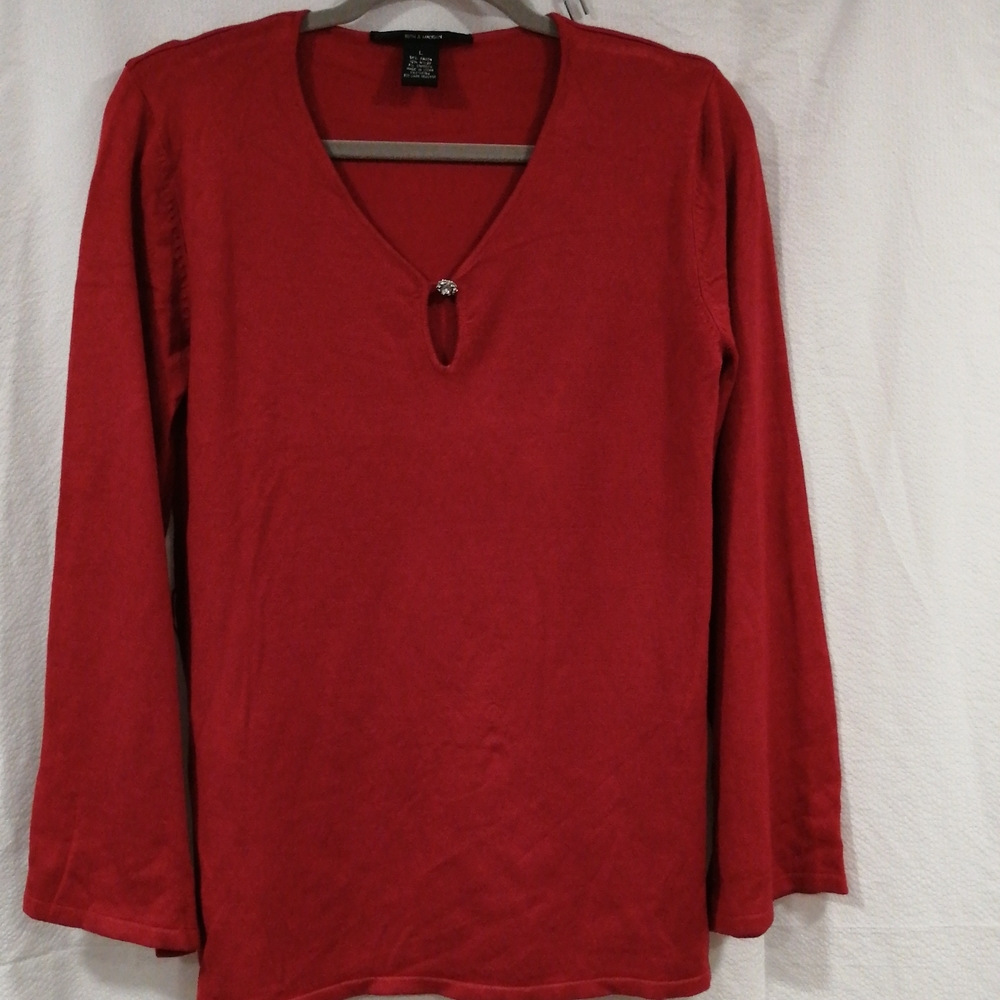 Red sweater